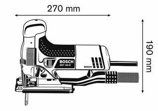 Scie-sauteuse Bosch GST 120 E