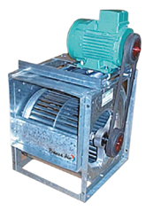 Groupe moto-ventilateur centrifuge double ouïe sur châssis France Air AT CUBIK