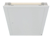 Volet de désenfumage à portillon pour montage au plafond France Air BTDR 3 DÉCO P