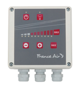 Commande locale pour hottes motorisées de cuisine professionnelle France Air EVOLYS / VARIONYS COOK