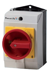 Interrupteur-sectionneur triphasé cadenassable pour ventilation France Air INTERRUPTEUR-SECTIONNEUR