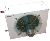 Aérotherme eau chaude pour atmosphère explosive ATEX France Air KAOLYX ATEX