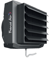 Aérotherme eau réversible mural pour chauffage et rafraîchissement France Air KAOLYX EPP REV