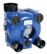 Caisson d'extraction VMC simple flux autoréglable France Air LOTUS 3 (61005487)