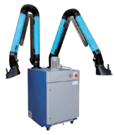 Unité mobile de filtration pour poussières et fumées France Air NOMAD S / S DCA