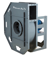 Ventilateur centrifuge pour air poussiéreux haute pression France Air OMEGA 3 HP