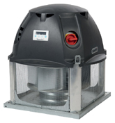 Tourelle d'extraction et de désenfumage F400-120 basse consommation France Air SIMOUN F400 ECM REG