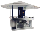 Tourelle d'extraction centrifuge ATEX pour atmosphères explosives France Air XETA