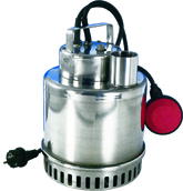 Pompe vide-cave submersible en inox Mr Pompes DRENINOX 100/150