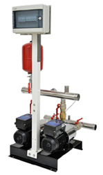 Surpresseur multicellulaire horizontal avec variateur Mr Pompes ELECTRA BOOSTER MULTI H