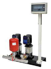 Surpresseur collectif multicellulaire vertical avec variateurs Mr Pompes ELECTRA BOOSTER MULTI V