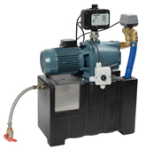 Gestionnaire d'eaux de pluie domestique avec réservoir intégré Mr Pompes iRAIN