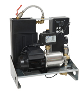 Gestionnaire d'eau de pluie avec réservoir et capot anti-bruit Mr Pompes iRAIN+