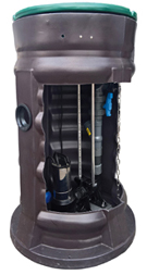 Poste de relevage eaux usées avec pied d'assise Mr Pompes SK3/09 PA DN50 PRE-EQUIPE (8PR-K30003367)