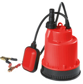 Pompe vide-cave submersible sur batterie Mr Pompes VCB