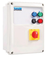 Armoire de commande pour électropompes monophasées démarrage direct Saer AM6-HT-B