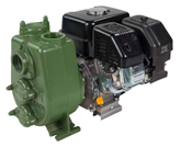 Pompe centrifuge auto-amorçante portable avec moteur essence Saer AS