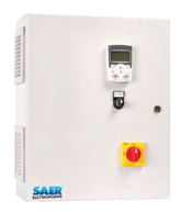 Tableau électrique avec variateur de fréquence pour pompes Saer AT6
