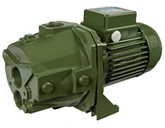 Pompe électrique auto-amorçante avec éjecteur externe pour puits profonds Saer M 90 / M 100