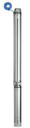 Pompe submersible électrique 4 pouces pour puits profonds Saer NS-95