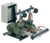 Groupe de pompage double avec pompes centrifuges Saer TB2-IR