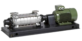 Pompe centrifuge multistade horizontale ou verticale Saer TM / TMB