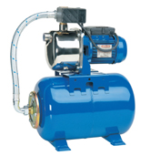 Groupe de pressurisation automatique avec pompe jet auto-amorçante Speroni HW 25