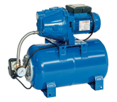 Groupe de surpression automatique avec pompe jet auto-amorçante Speroni HW 25 PS