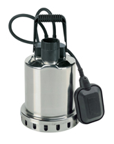 Pompe vide-cave submersible inox pour drainage Speroni SXG 400-600