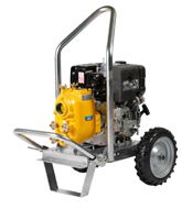 Pompe centrifuge auto-amorçante diesel de chantier pour eaux chargées Atlas Copco VAR 2-180