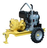 Pompe centrifuge auto-amorçante diesel pour drainage et eaux chargées Atlas Copco VAR 3-240