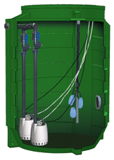 Poste de relevage Calpeda CALIDOUBLE 2GXRM 10