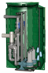 Module de relevage Calpeda CALIDOUBLE 2GQRM 10 32-PA-SB
