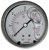 Manomètre axial et radial Calpeda MA 25RG (FF1500501200)
