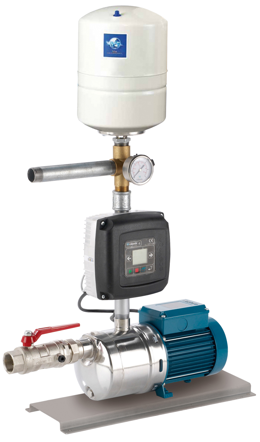 Pompe immergée pour puits à vitesse variable, pression constante, débit 0 à  4 m3/h