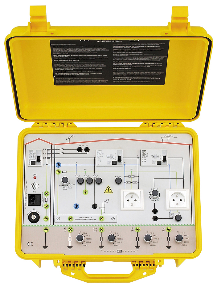 Valise didactique installation électrique C.A 6710