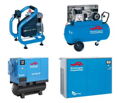 Creyssensac - Compresseur professionnel à vis, piston