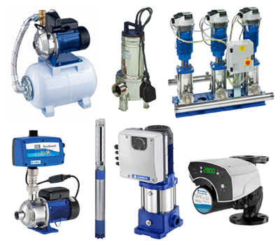 Lowara (Xylem) - Pompes & Stations de relevage (vide-cave, chauffage, surpression, puits, piscine ...)