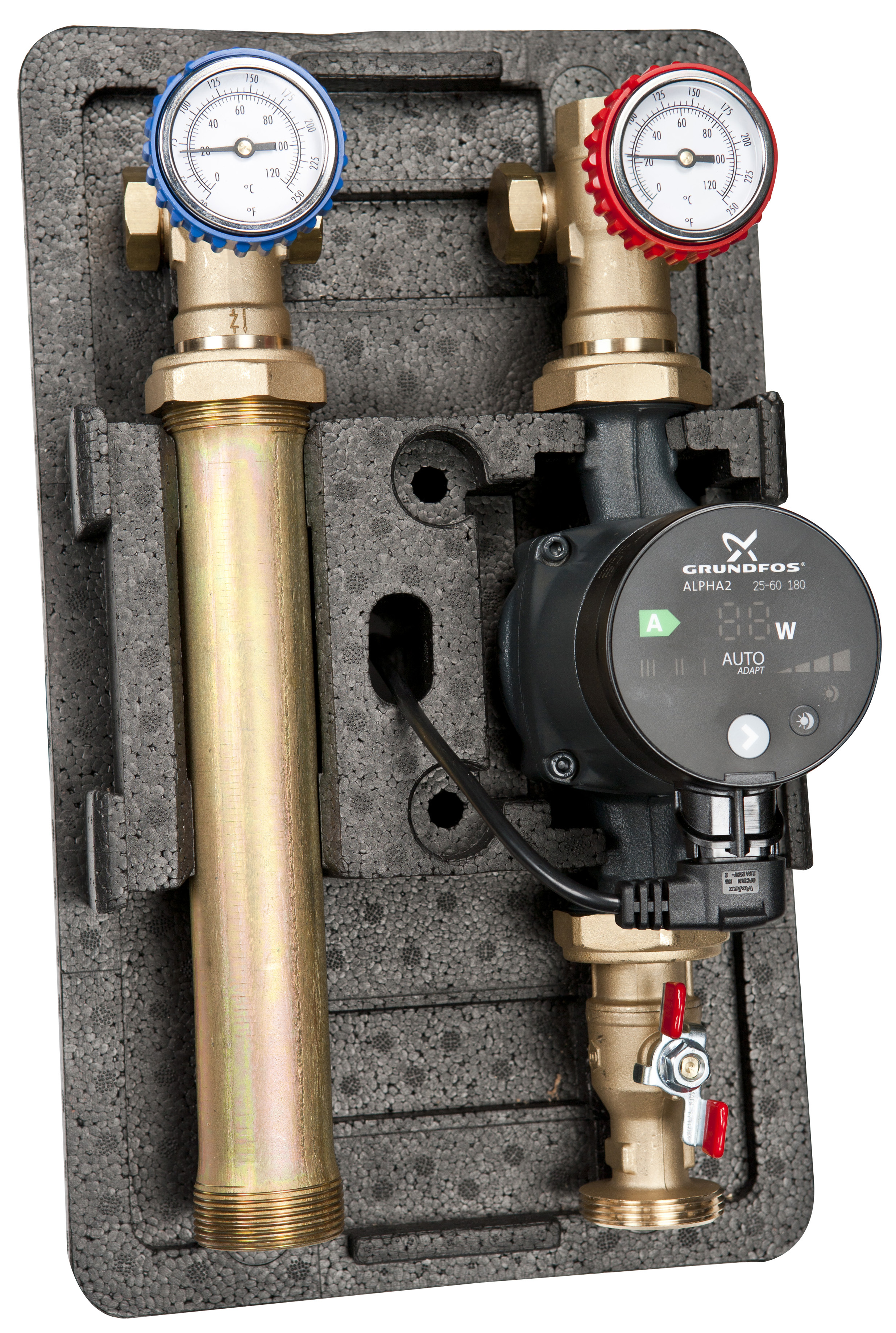Kit chaudiere Grundfos ALPHA UPS Motralec