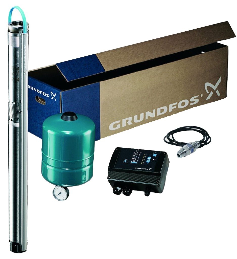 Kit de forage Grundfos SQE SYSTEM 3-65 - Motralec
