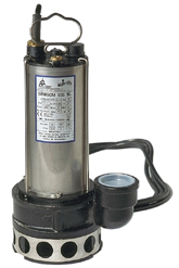 Pompe de relevage submersible eaux noires Jetly SEMISOM 635 M SORTIE VERTICALE (V) (132060)