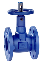 Robinet d'arrêt à soupape à étanchéité souple Ksb BOA-COMPACT