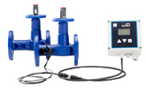 Robinet d'équilibrage et de sectionnement avec mesure ultrasonique Ksb BOA-CONTROL / BOA-CONTROL IMS
