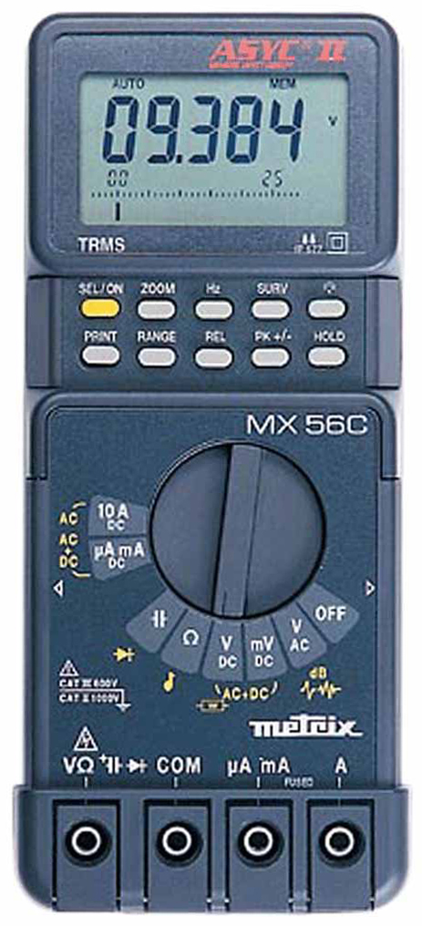 MX45 - MULTIMETRE NUMERIQUE - METRIX - FC EQUIPMENTS