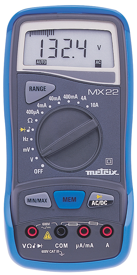 Appareil de mesure Metrix MX 22 (MX22), Profitez des Promos en Cours !