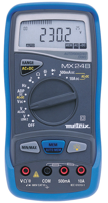 Appareil de mesure Metrix MX 24 (MX24), Profitez des Promos en Cours !