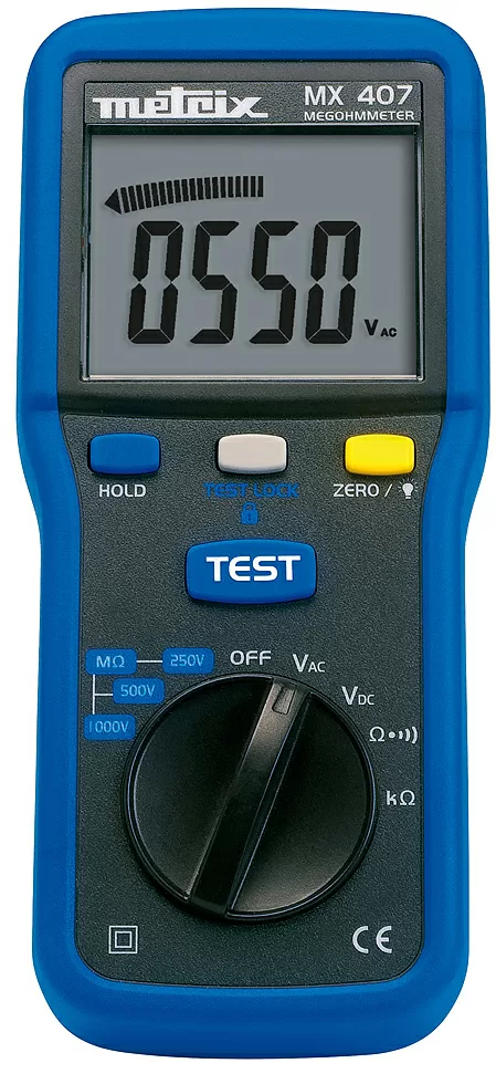 Testeur d'isolement & multimètre