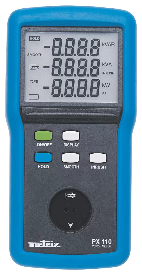 Appareil de mesure, wattmètre numérique Metrix PX 110, PRIX le Plus Bas