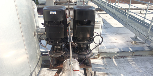 Réparation pompe double GRUNDFOS TPD 80 15 kW : l’expertise atelier et terrain Motralec