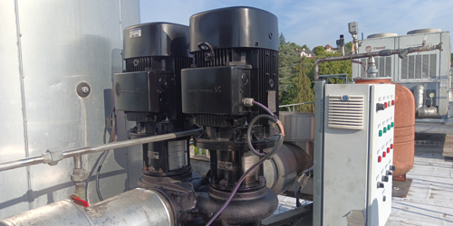 Réparation pompe double GRUNDFOS TPD 80 15 kW : l’expertise atelier et terrain Motralec